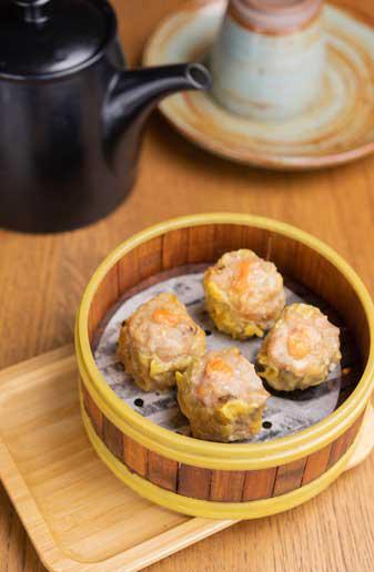 Pork and shrimp dumplings 烧卖 · Shell fish. Stuffed dough. 