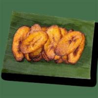Fried Plantains · 8 Pieces. These sweet ripe plantains are sliced and fried to perfection, leaving them crisp ...