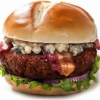 The Raven and the Saffire Burger · Our spin on the 