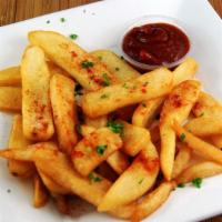 French Fries · Vegetarian. Served with pita bread.