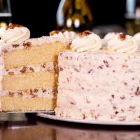 Italian Cream · Layers of yellow cake moistened with a coconut cream, then covered with our homemade cream c...