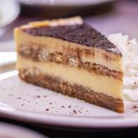 Tiramisu · An Italian classic that marries the bold flavor of coffee with the rich, sweet taste of lady...