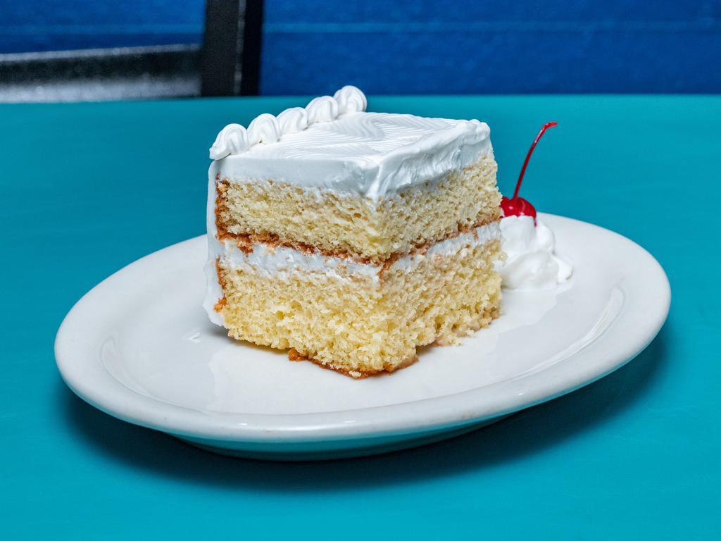 Tres Leches · A double layer tres leches.
