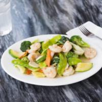 Prawns with Vegetables  · 