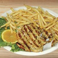 4. Pechuga a la Plancha  · Grilled chicken cutlet.