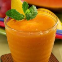 आम लस्सी  Mango Lassi · Yogurt drink with mango pulp.