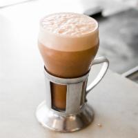 Classic Egg Cream · Chocolate, Vanilla Or Strawberry Syrup. Served With Milk & Seltzer.