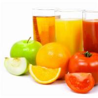 Assorted Juice · Apple, cranberry, grapefruit or peach.