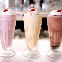 Classic Flavors Milkshake · Vanilla, Chocolate Or Strawberry.