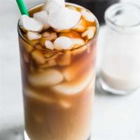 Iced Flavored Coffee · Served with your choice of flavored iced coffee.