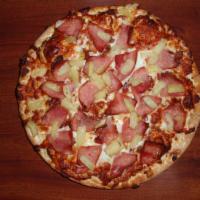 Hawaiian Pizza · Bacon, pineapple and canadian bacon.