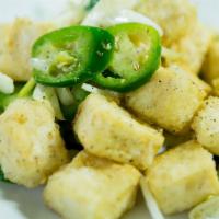 Crispy Salted Pepper Tofu · 
