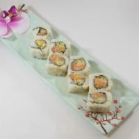 8 Pieces Spicy Yellowtail Roll · Spicy yellowtail, cucumber and scallion. Contains raw fish.