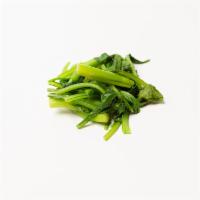 Side steamed Yu-Choy · Steam Yu-Choy (Green Vegetable)