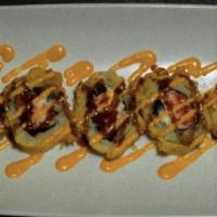 Ninja Roll (8 Pieces) · Deep-fried. Krab, spicy tuna, cream cheese and jalapeno with eel sauce and spicy mayo sauce....