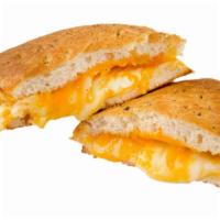 Triple Cheese Sandwich · Our signature gourmet cheese blend, aged cheddar cheese, sharp Parmesan and your choice of s...