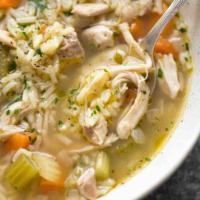 Chicken Rice Soup · 