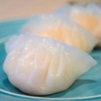 Steamed Crystal Shrimp Dumplings (5) · Cantonese Style Shrimp Dumplings