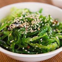 Wakame Salad · Seaweed with sesame oil seasoning.