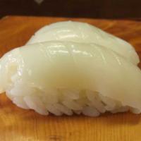 2 Piece Ika Nigiri · Squid.