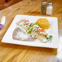 Burrito Mex · Recommended. 1 flour tortilla filled with your choice of grilled steak or chicken, onions an...