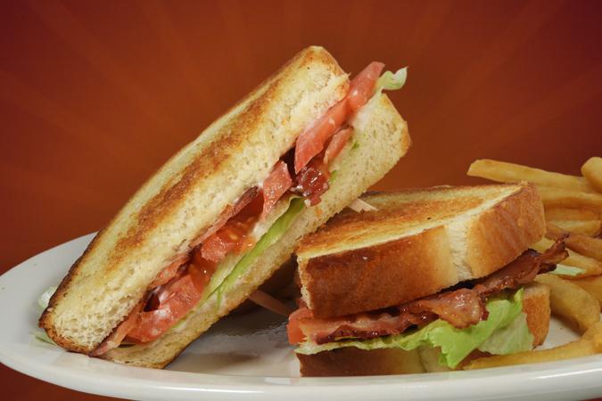 BLT Sandwich · Bacon, lettuce, tomato and dash of mayo on your choice of toasted bread. 