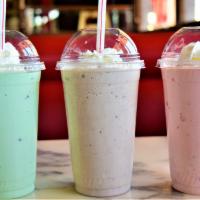 Milk Shakes · Our hand dipped shakes can be made with any of home-made ice cream flavors.