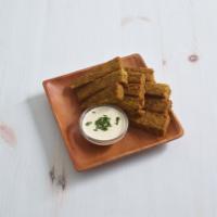 Chickpea Fries · With a hint of Indian spices, served with house dipping sauce.