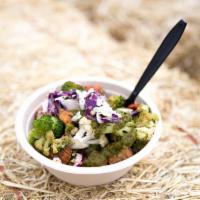 Beef ＆ Barley · Jalapeno shredded beef over hearty pearled barley, topped with chimichurri and sauteed veggi...