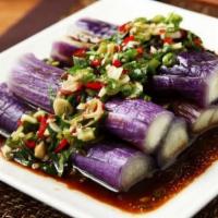 Hunan Eggplant Cold Platter · Hot and spicy.