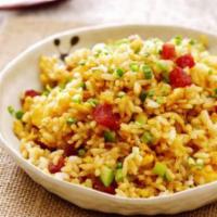 Hunan Fried Rice · Hot and spicy.
