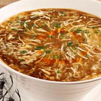 Hot and Sour Soup · Hot and spicy. Hunan style.