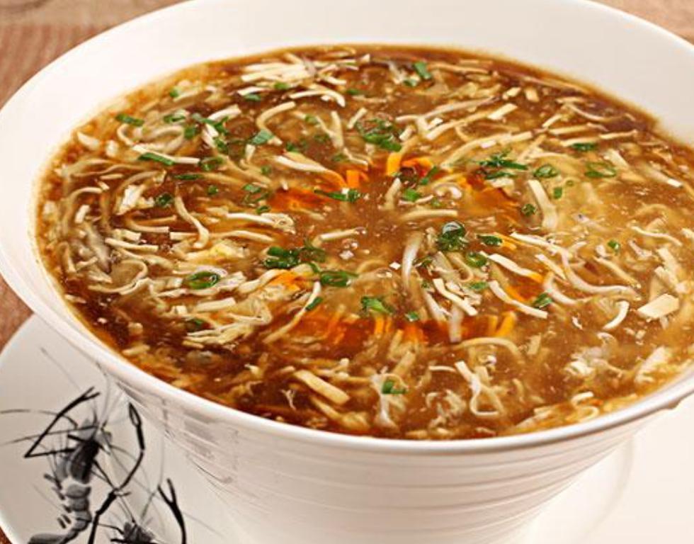 Hot and Sour Soup · Hot and spicy. Hunan style.