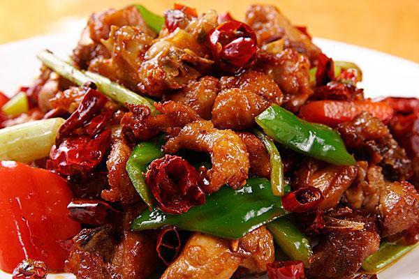 Spicy Country Chicken in Pot · Hot and spicy.