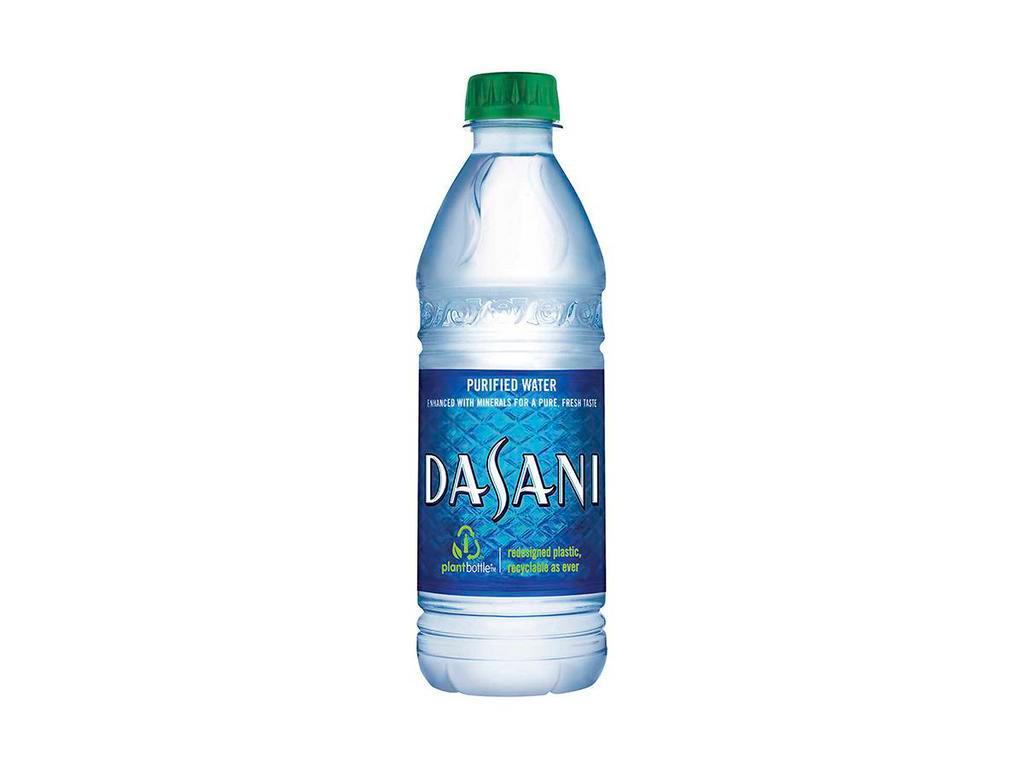 12 oz. BOTTLE OF WATER · Plastic bottle.