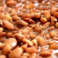Beans · Side of refried pinto beans 