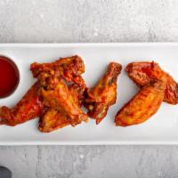 Factory Wings · Deep fried wings topped in your choice HDF hot, HDF medium, HDF mild  BBQ, sweet chili, lemo...