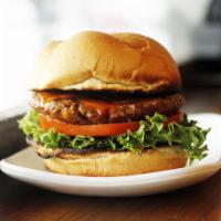 Seattle Burger · Santa fe dressing, lettuce, tomato, onion, sweet creeper sauce