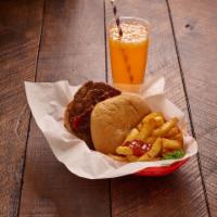9. Double Double Bacon Burger Combo · Served with your choice of drink and fries.