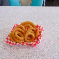 Onion Rings · An American classic that will kiss your taste buds.