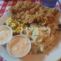 Chicken Fried Steak · Our #1 seller!! A pounded Angus steak that's batter-fried and topped with our creamy gravy. ...