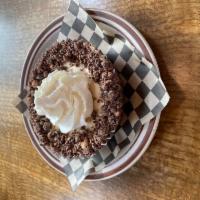Chocolate Peanut Butter Mini Pie · Classic peanut butter pie filling with a chocolate graham cracker crust and topped with a ch...