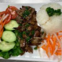 Grilled Pork Platter · Com thit nuong. 