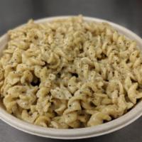 Cashew Mac + Cheese Bowl  · Gluten Free Option. The Loaded Bowl classic that started it all! Fusilli pasta in our creamy...
