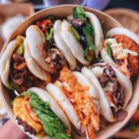 Guabao Combo #2 · Choose 2 bao from guabao menu and either fries or house salad. Substitute side for additiona...