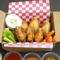 15 Piece Wings with 2 Flavors · 