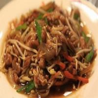 Beef Chow Mein · Served with white rice.