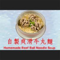 79. Beef Ball Noodle Soup · large size