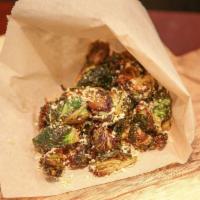 Fried Brussels Sprout · Deep fried Brussels sprouts with 