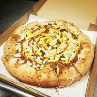 One Justice Pizza · Our ode to Rochester, the garbage plate pizza. Featuring meat hot sauce, house-made mac sala...